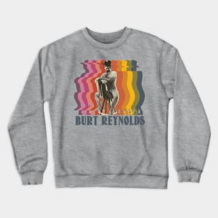 Burt Reynolds || Retro Fade Crewneck Sweatshirt